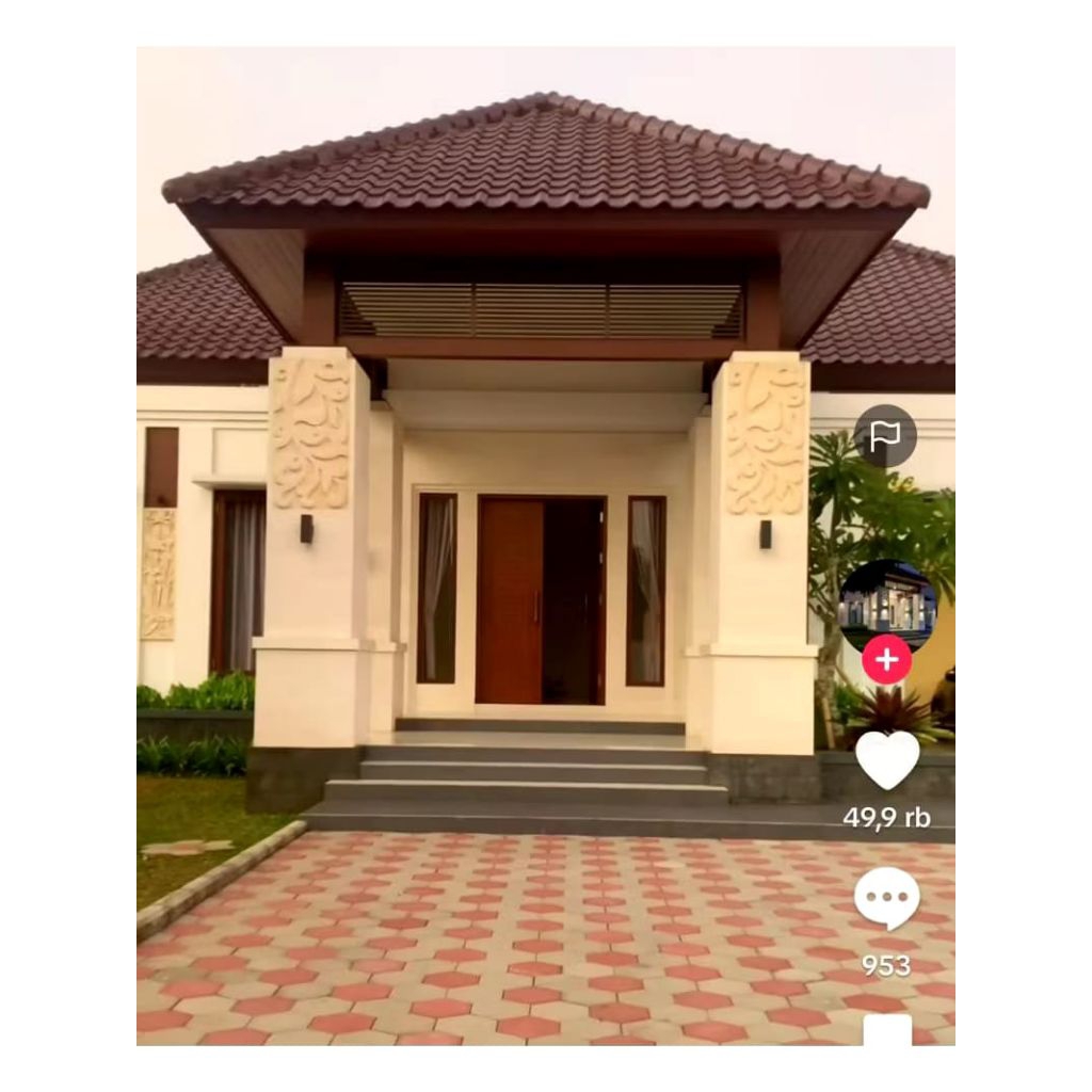 batu alam pilar pre order ukuran 40x80 ukiran klasik tempel