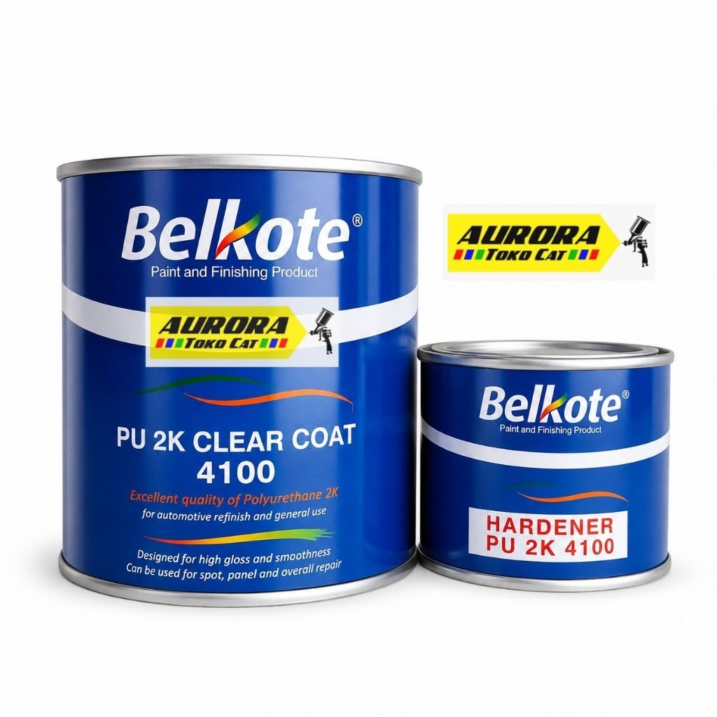Clear Belkote 4100 Pernis Anti Gores Mengkilap