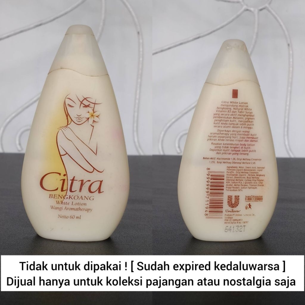 [ TIDAK UNTUK DIPAKAI ] KOLEKSI PRODUK JADUL CITRA 60ML HANYA UNTUK PAJANGAN ATAU NOSTALGIA SAJA KEM