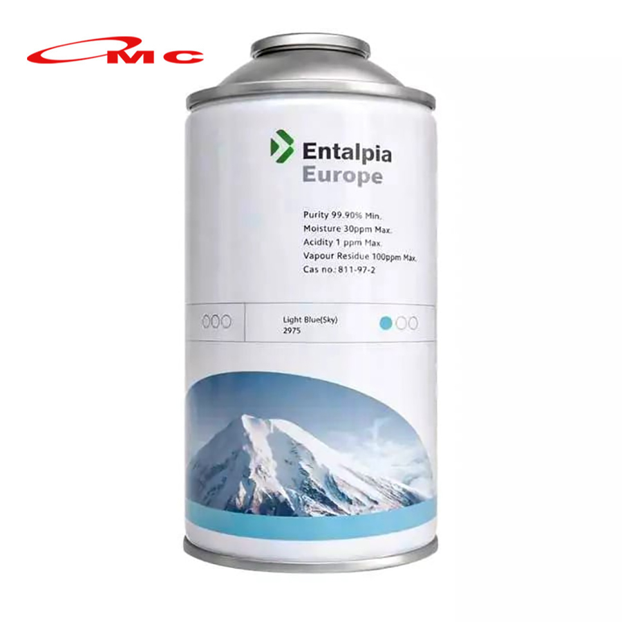 Freon Entalpia Europe R134a 390 Gram Refrigerant AC Mobil Kulkas Freon Kaleng 134a R134 390gr Freon 