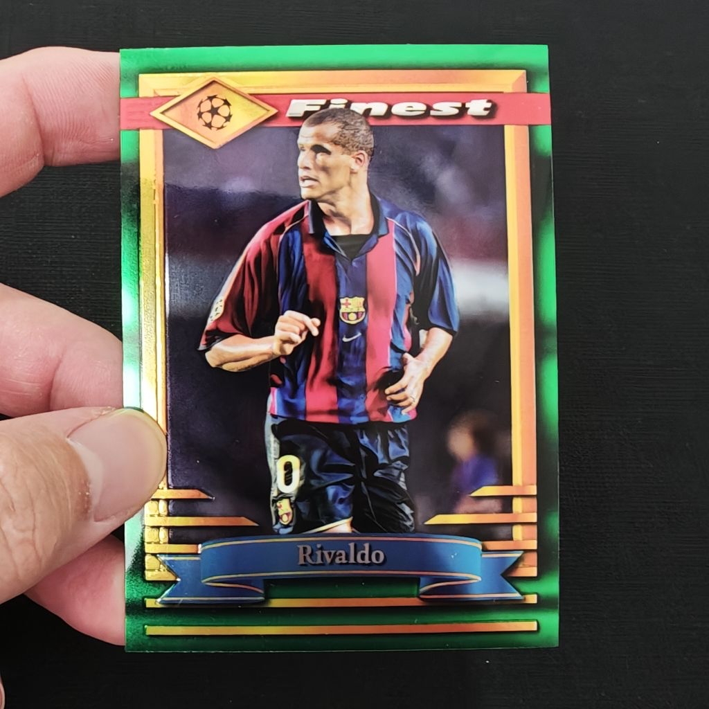 kartu topps finest Rivaldo