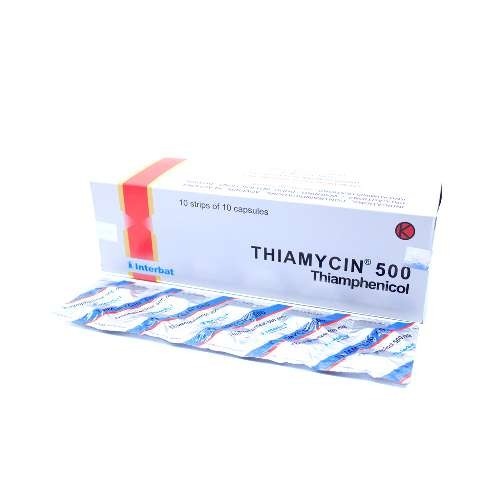 THIAMYCIN 500 500 MG 1 STRIP @ 10 KAPSUL