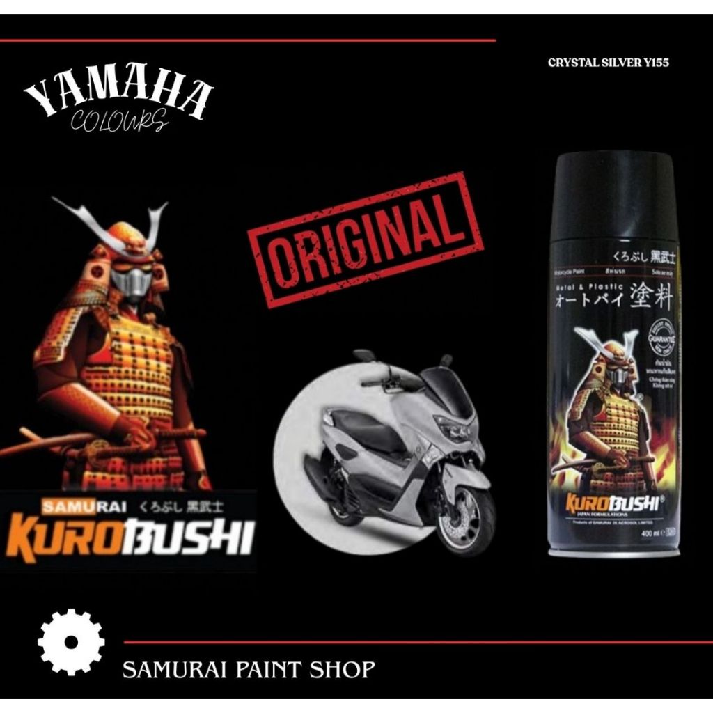 CAT SEMPROT SAMURAI PAINT YAMAHA CRYSTAL SILVER Y155