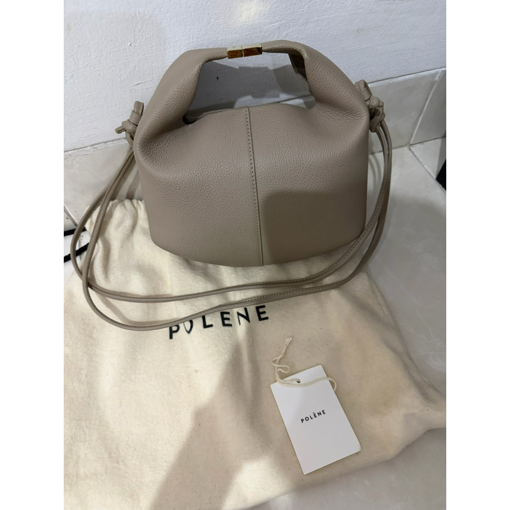 Polene Beri Taupe Grained