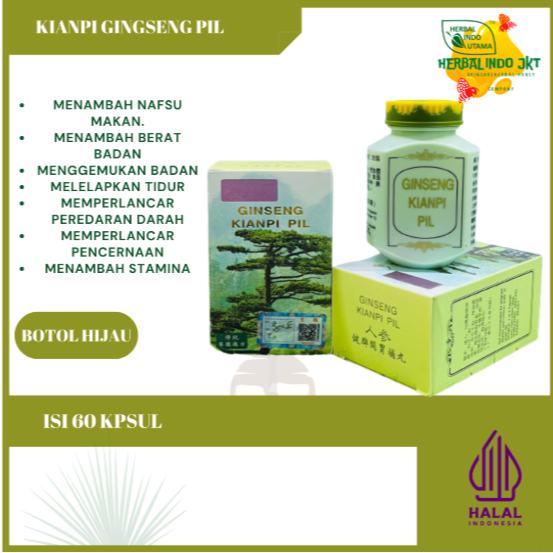 DIJAMIN ORIGINAL original 100% sudah bpom Obat Herbal Ginseng~Apotik_dika_farma~  KAPSUMA ASLI PIL G