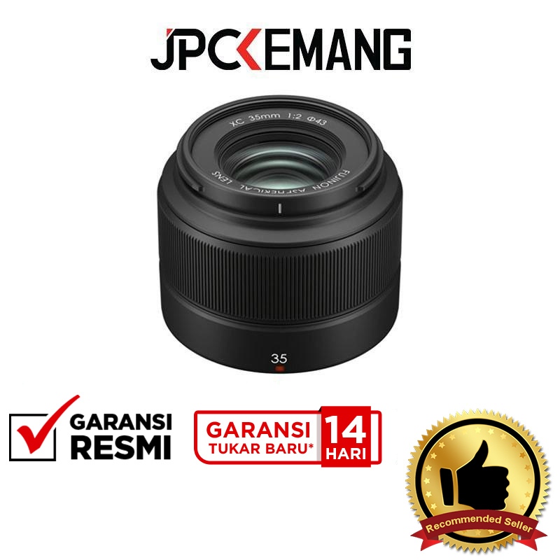 Fujifilm XC 35mm f/2 Fuji Fujinon XC35mm f2 Lensa Fujifilm 35mm f2 Garansi Resmi