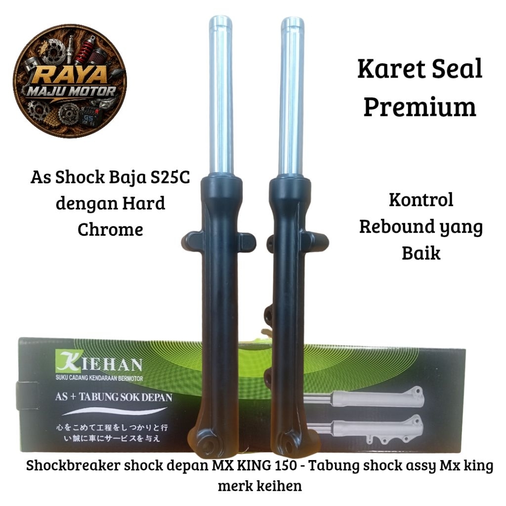 Shockbreaker shock depan MX KING 150 - Tabung shock assy Mx king merk keihen