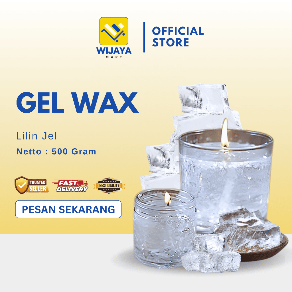 Gel Wax / Bahan baku Lilin Gel / Jelly Wax / Jelly Aromaterapi Murni / Lilin Aromaterapi Bening,Tran