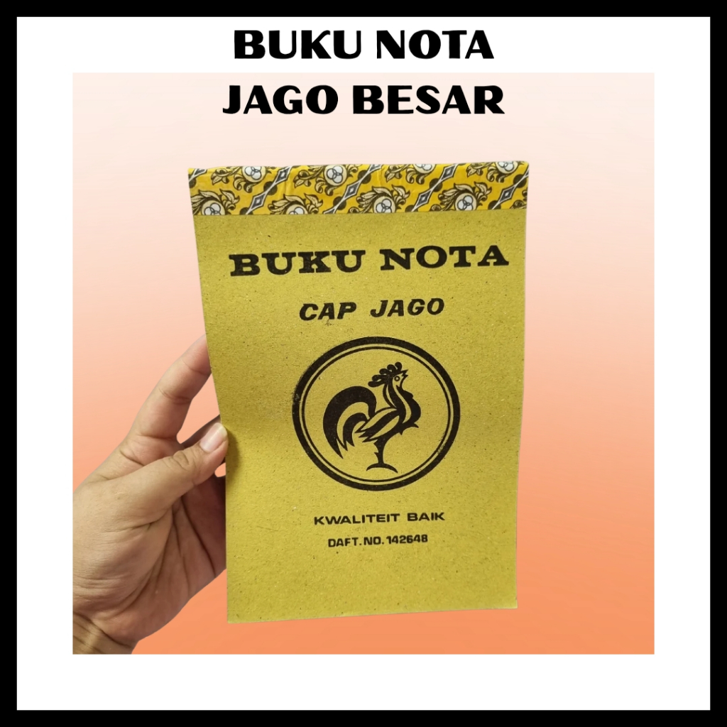 BUKU NOTA JAGO BESAR | BUKU NOTA KECIL JAGO | BUKU NOTA MURAH