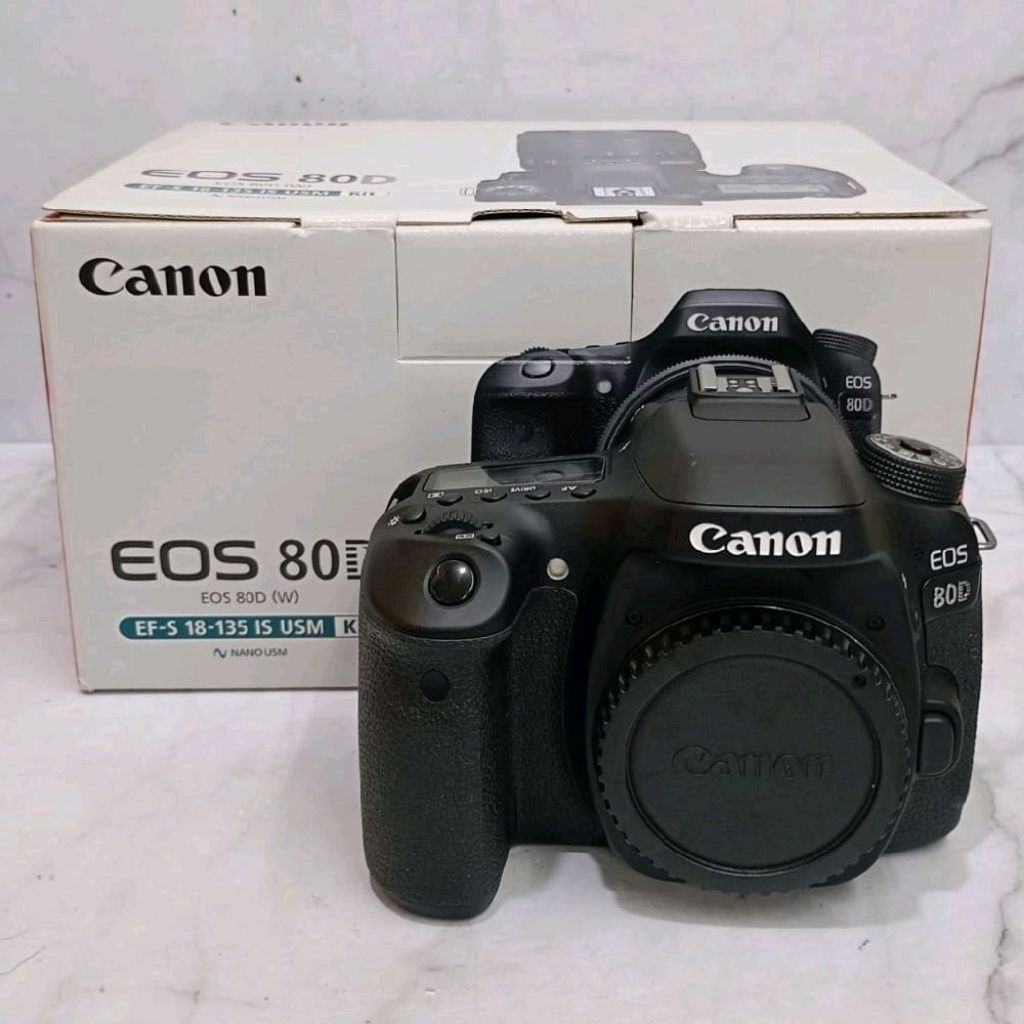 CANON EOS 80D BODY ONLY MULUS MURAH BERGARANSI
