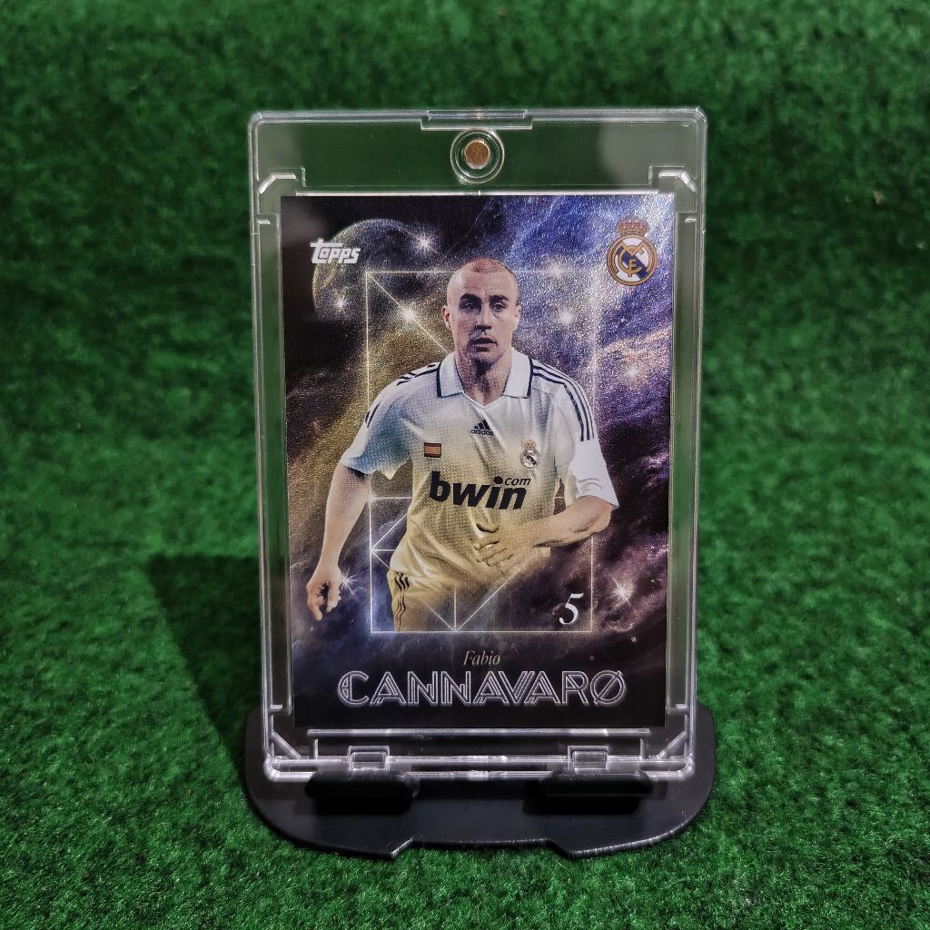 KARTU BOLA FABIO CANNAVARO TOPPS LOS BLANCOS REAL MADRID 25/26