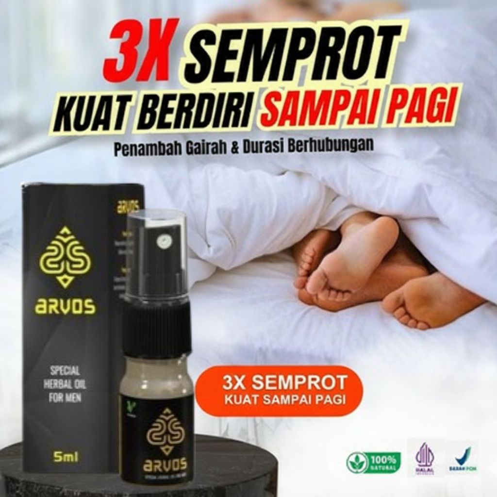 AVS obat kuat Herbal Megic Spray Tahan Lama 5ml Original BPOM