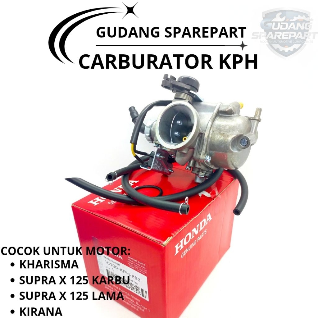 CARBURATOR KPH KHARISMA SUPRA X 125 LAMA SUPRA X 125 KARBU KIRANA / KARBURATOR KPH KHARISMA SUPRA X 