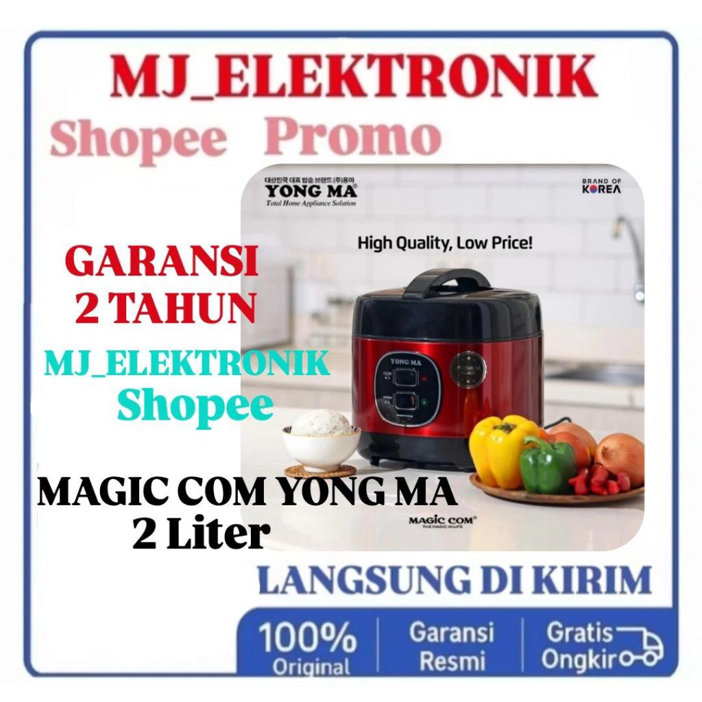 MAGIC COM YONG MA 2 LITER