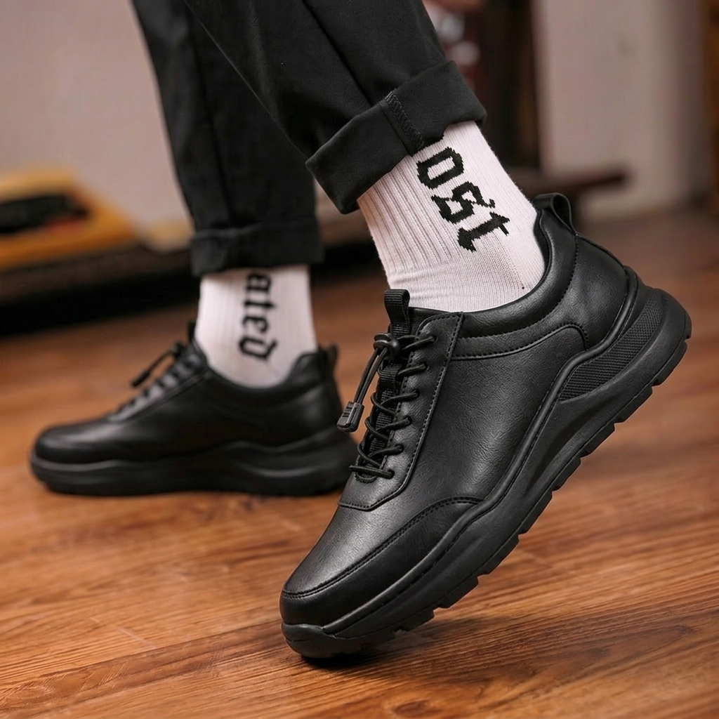 Sepatu Formal Sneakers Pria Ukuran Besar 39-45