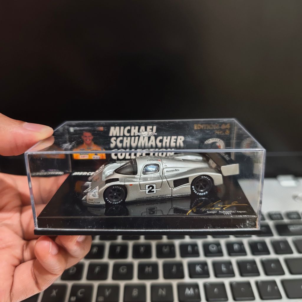 Microchamps Minichamps 1/64 Mercedes Benz C291 Michael Schumacher Collection Sieger Autopolis Japan 