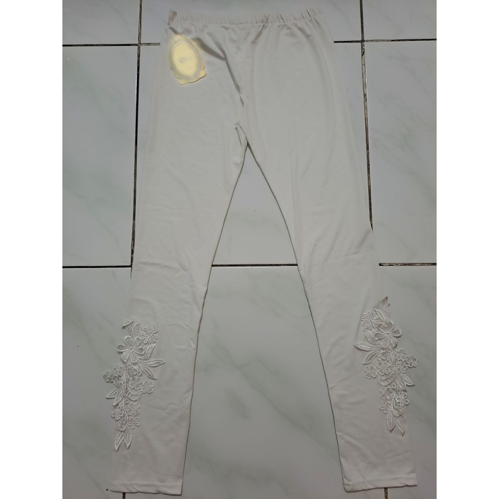 [NEW] Legging putih wanita | Legging remaja | Legging panjang wanita kekinian