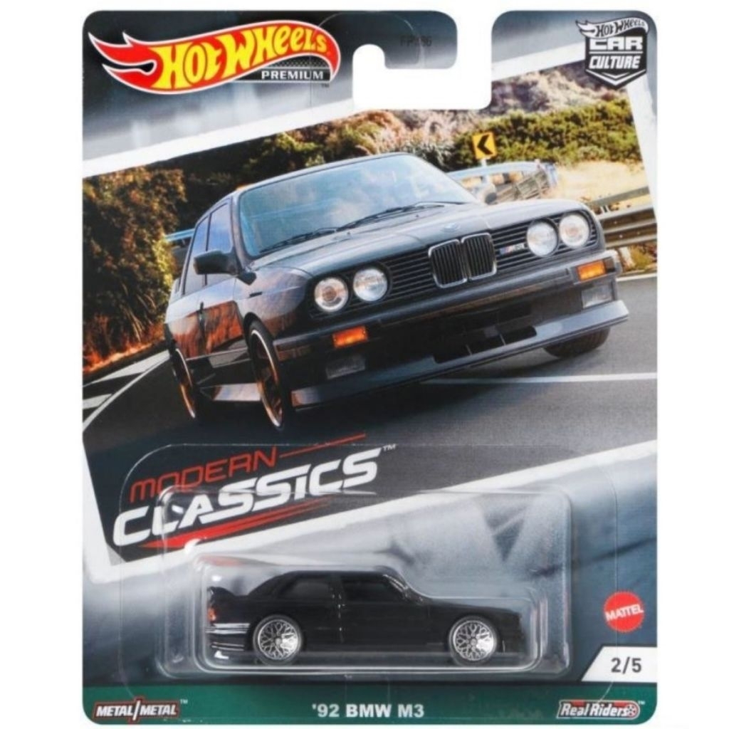 Hotwheels Premium '92 BMW M3 Car Culture Modern Classic Series