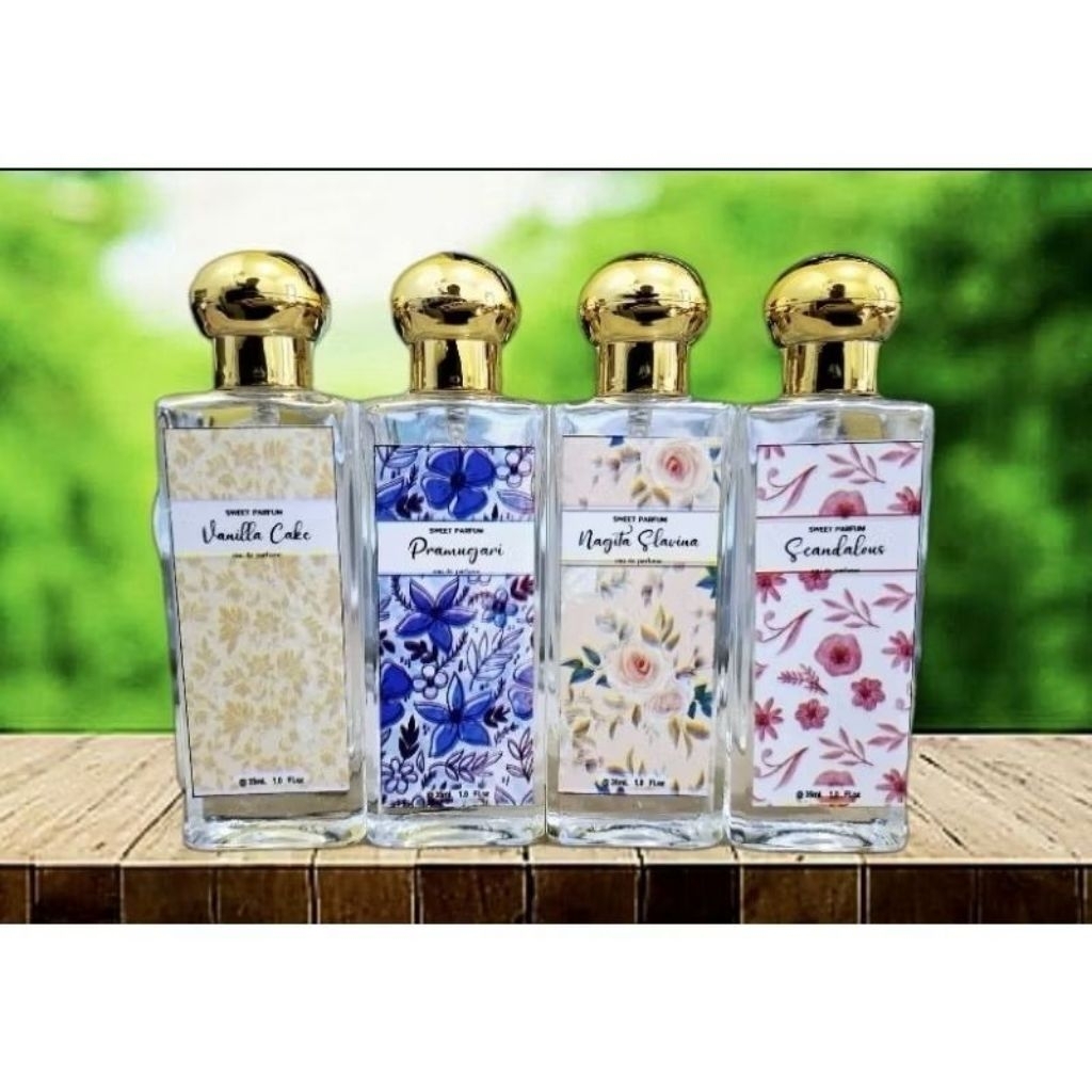 PAKET USAHA 6 PCS PARFUM THAILAND 35ML UNISEX/PAKET PARFUM VIRAL