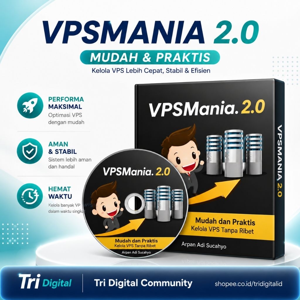 WEB TUTORIAL VPS MANIA V1 V2 PERCEPAT HOSTING MURAH DIGITAL OCEAN BLOG WEBSITE PELUANG USAHA BISNIS-