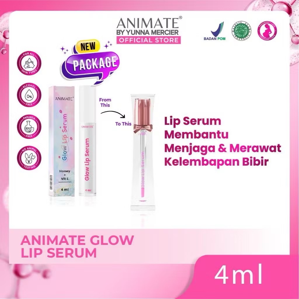 MEMEY | ANIMATE Glow Lip Serum 4ml