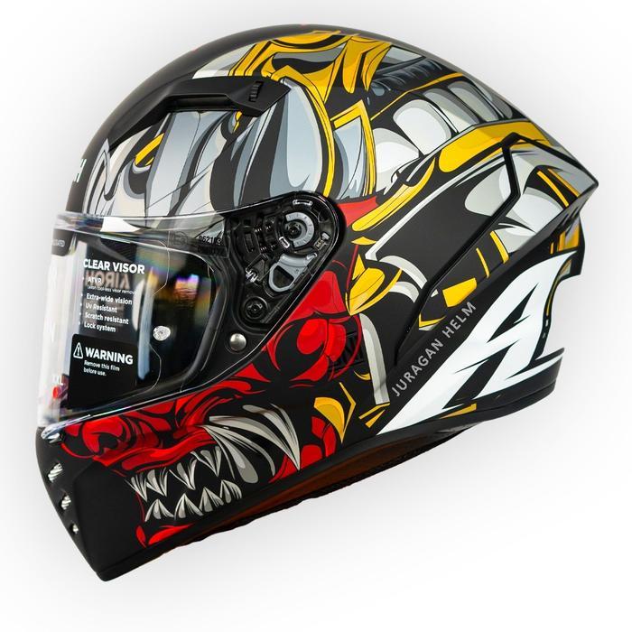 AIROH CONNOR SAMURAI MATT FULL FACE HELMET