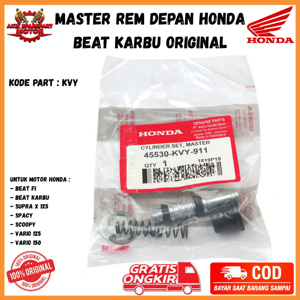 seal master rem - master rem beat - master rem depan KVY Original akik sperpart