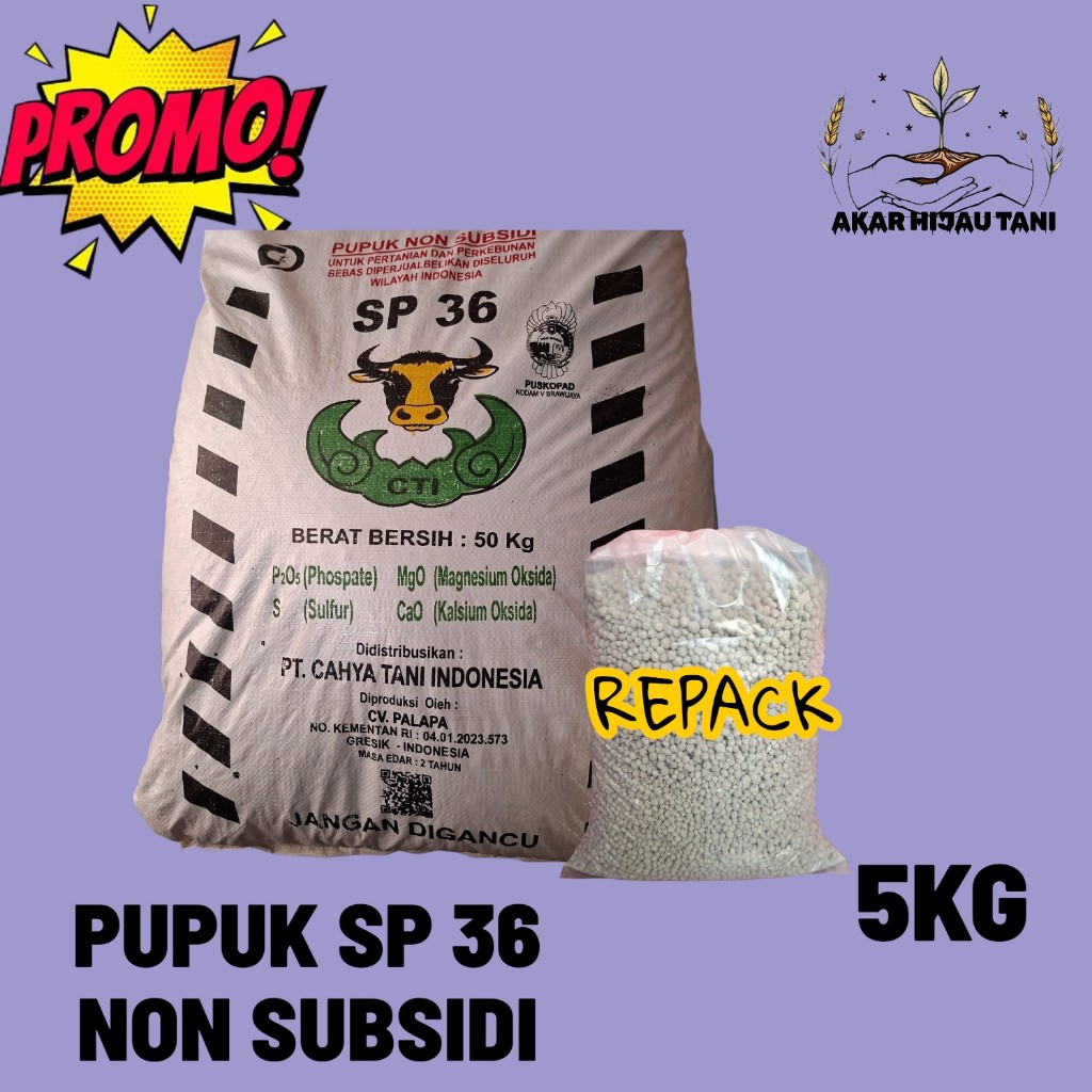 Pupuk Ts Sp-36 Phospate Non Subsidi Repack 5Kg