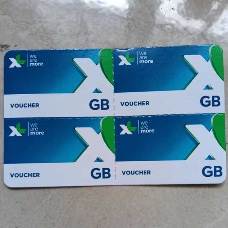 Voucher Kosongan XL(Bahan Voucher Data) BERLAKU NASIONAL