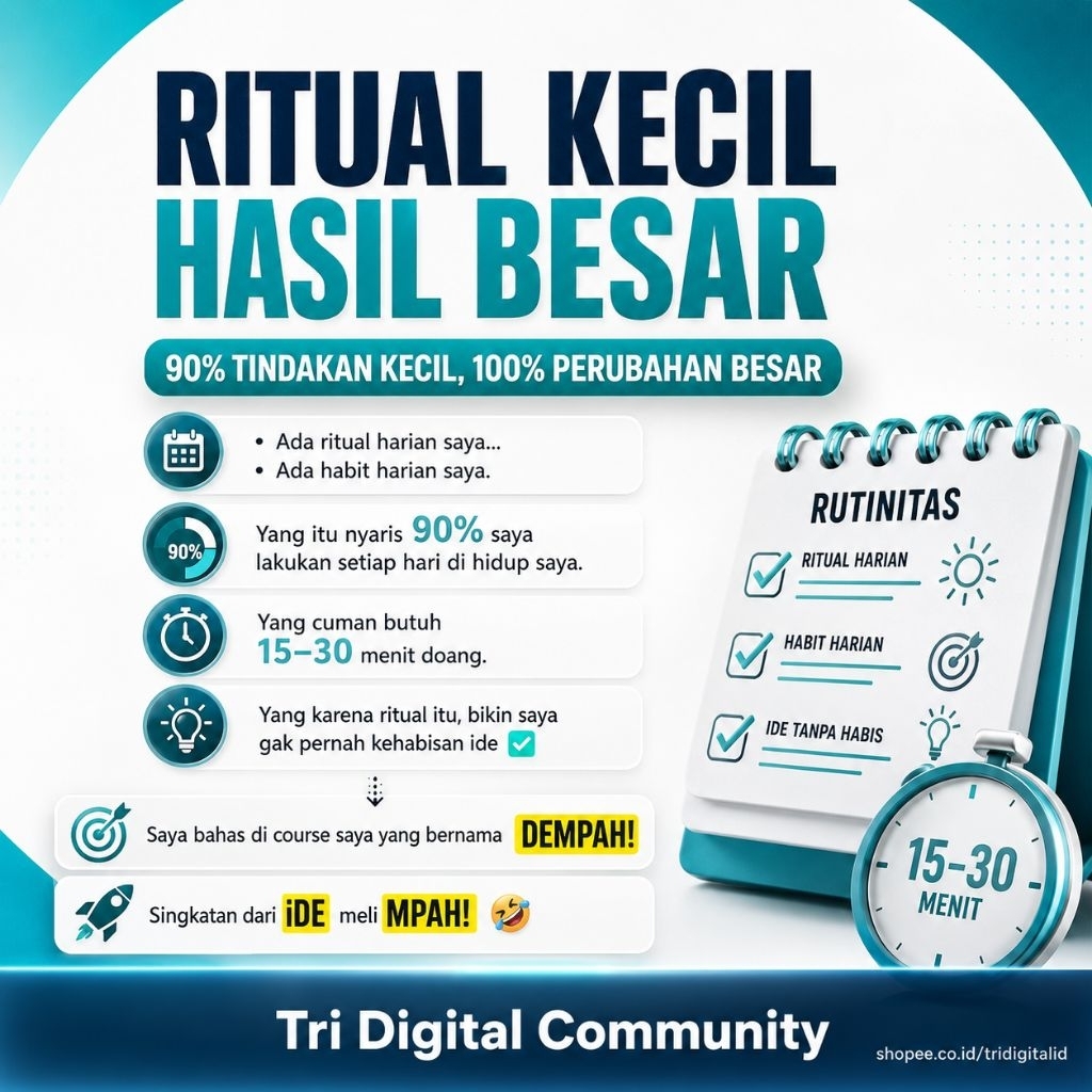 DEMPAH - Ide Melimpah DIGITAL MARKETING TOKO ONLINE INTERNET PELUANG USAHA TOOL BISNIS- Tri Digital
