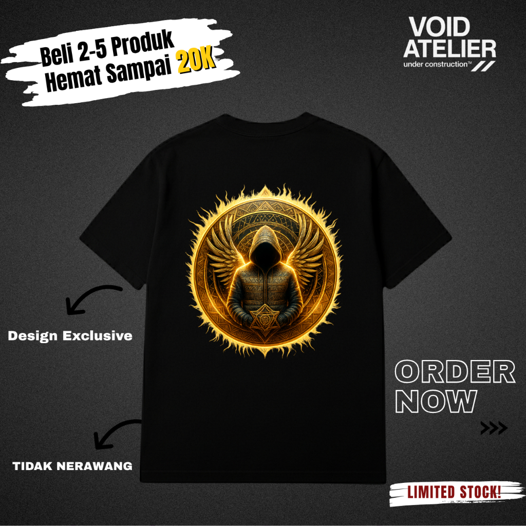 Kaos Eksklusif | Angel | Void Atelier