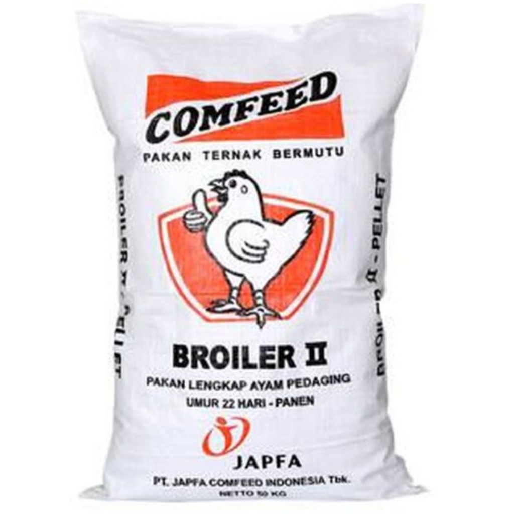 Broiler II PELLET PAKAN AYAM PEDAGING COMFEED