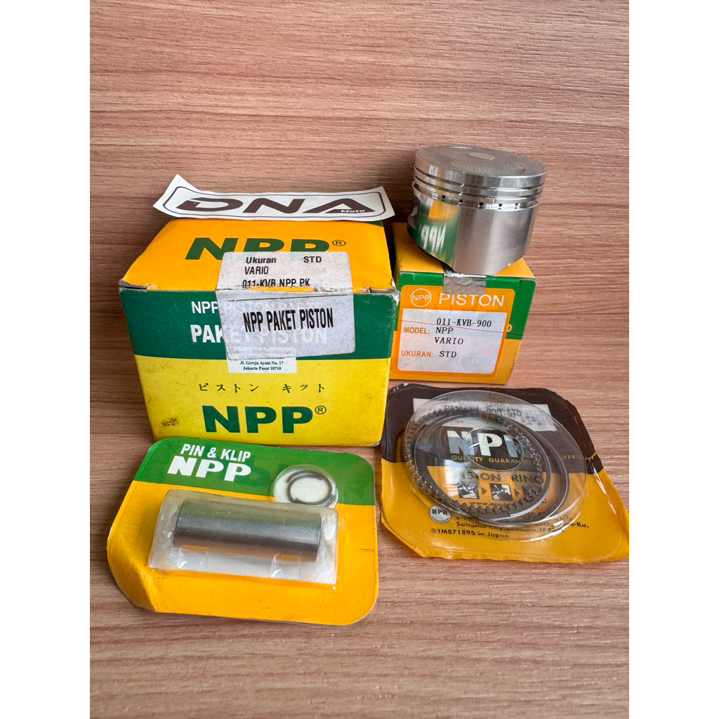 Piston kit Vario 110 Oversize STD -NPP