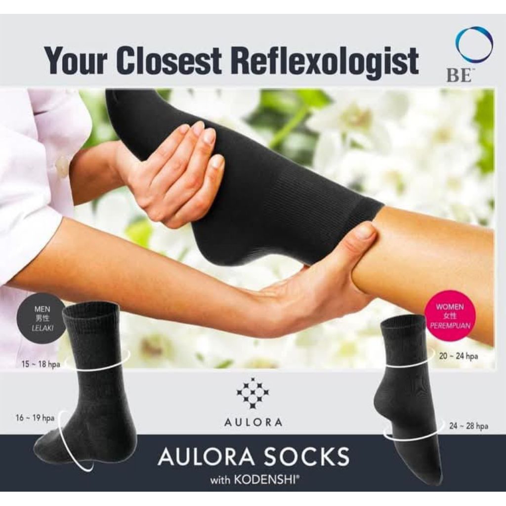 Aulora Socks Men Hitam