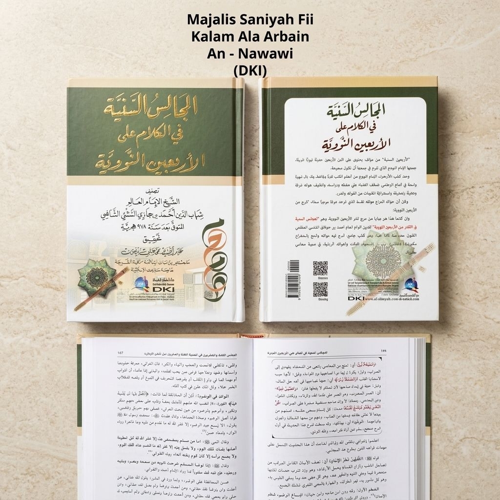 Majalis Saniyah Syarah Arbain Nawawiyah / Putih / DKI Beirut