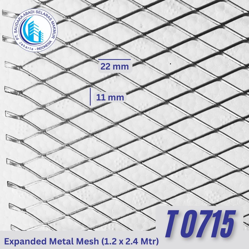 Expanded Metal 0715 / Expanded Mesh T0715 Expanda Diamond Mesh Ornamesh
