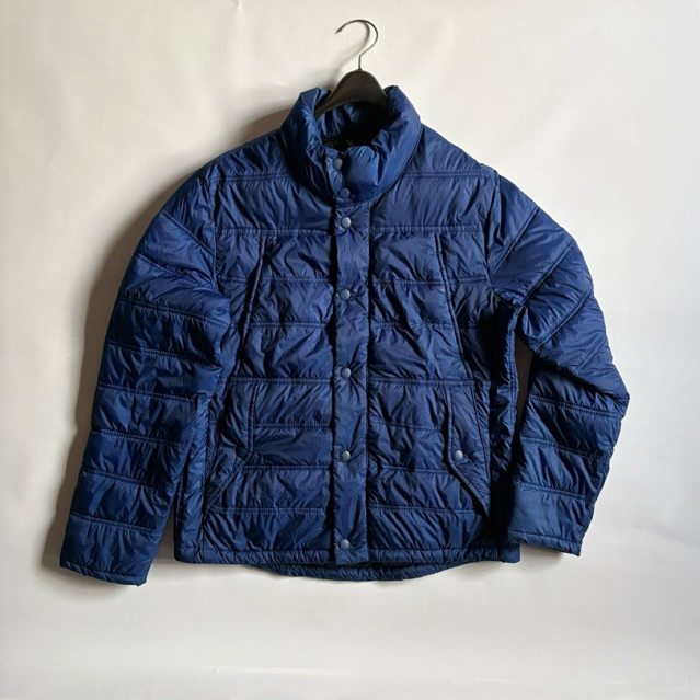 Jaket Winter Gunung Puffer GAP Biru