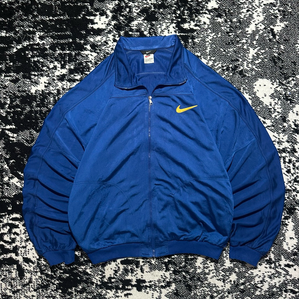 Windbreaker Nike BIG LOGO 90s Vintage Colorblock Jacket