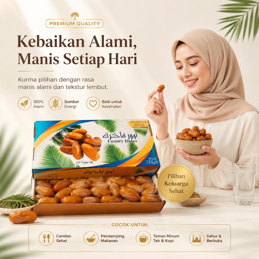 Kurma Muda Fresh Kurma Ruthob Ruthab Libya Isi 1kg Selected Libyan Dates