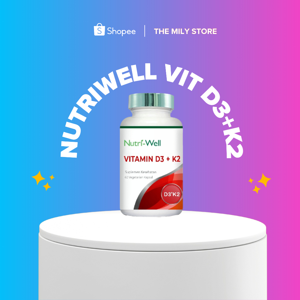 Nutriwell D3+K2 60 softkapsul
