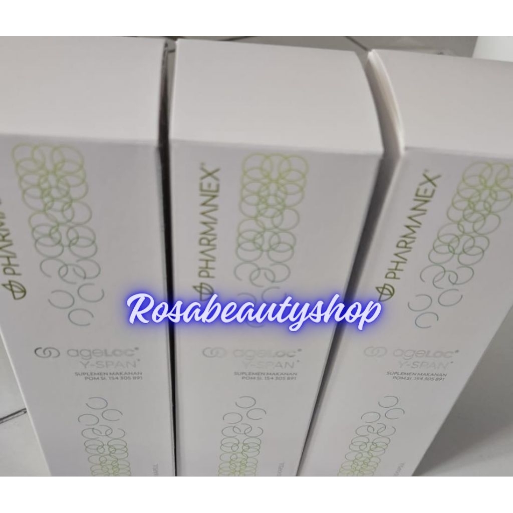NuSkin® Suplemen Anti Aging Yspan® Y Span 1 Box 120caps Ed 12/2026