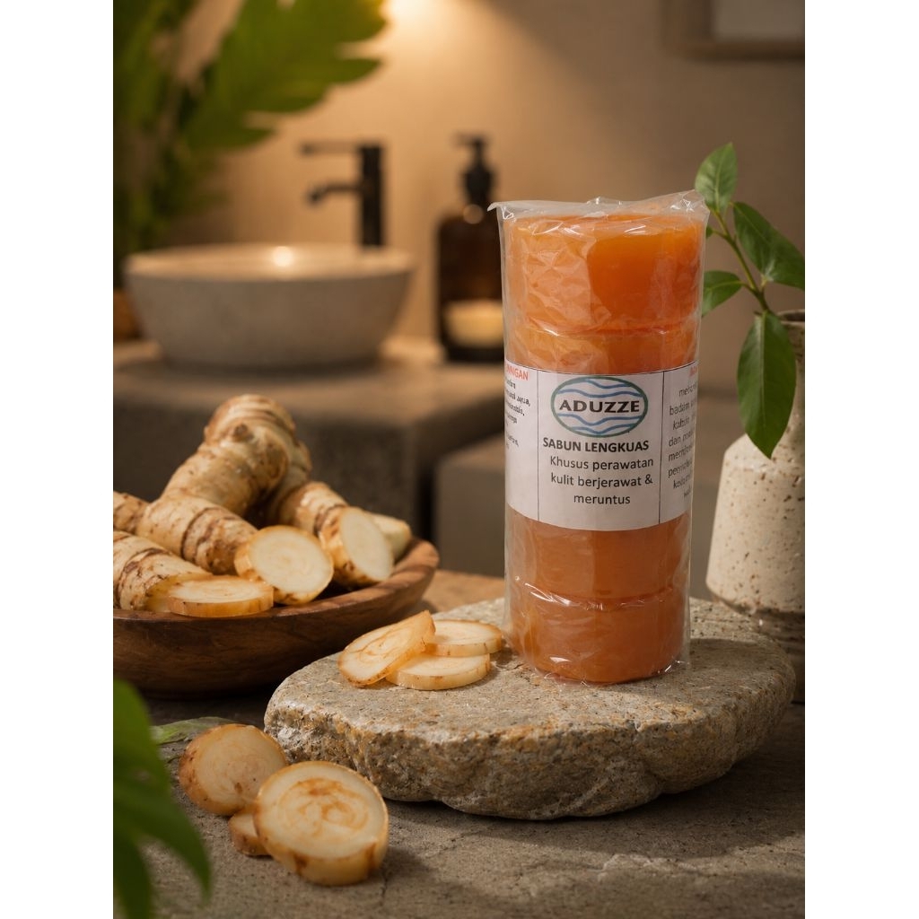 Sabun Herbal Lengkuas Aduzze