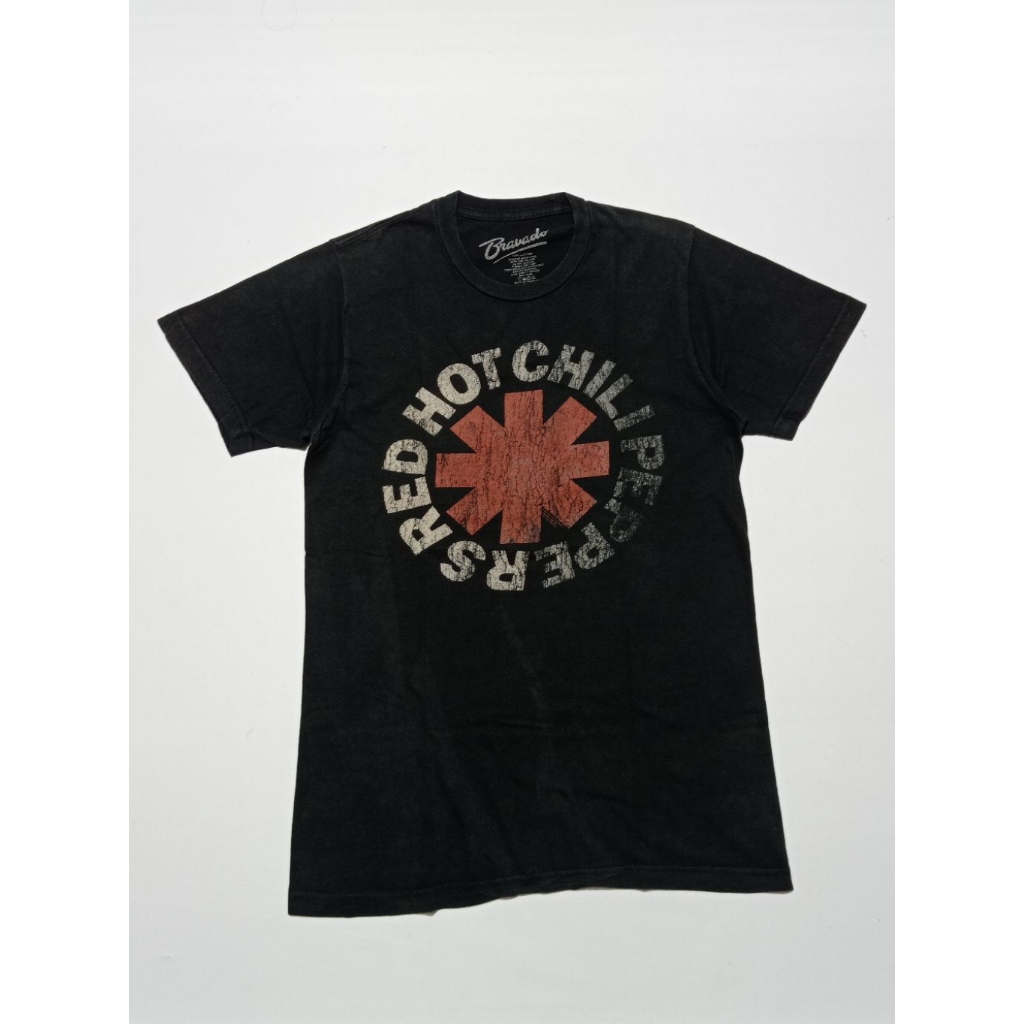 Kaos Band Red Hot Chilli Peppers Official Merchandise ©2014 By Bravado Warna Hitam Size S Second Bra