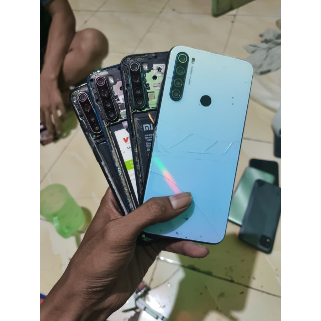 Mesin Redmi Not 8 4+64 gb normal Tested