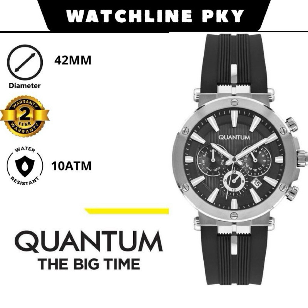 JAM TANGAN PRIA BRAND QUANTUM THE BIG TIME