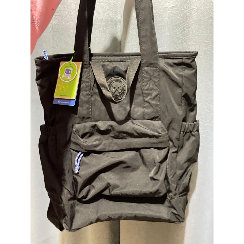 READY STOCK TAS (BAG) RANSEL EXPORT BLACK PRELOVED