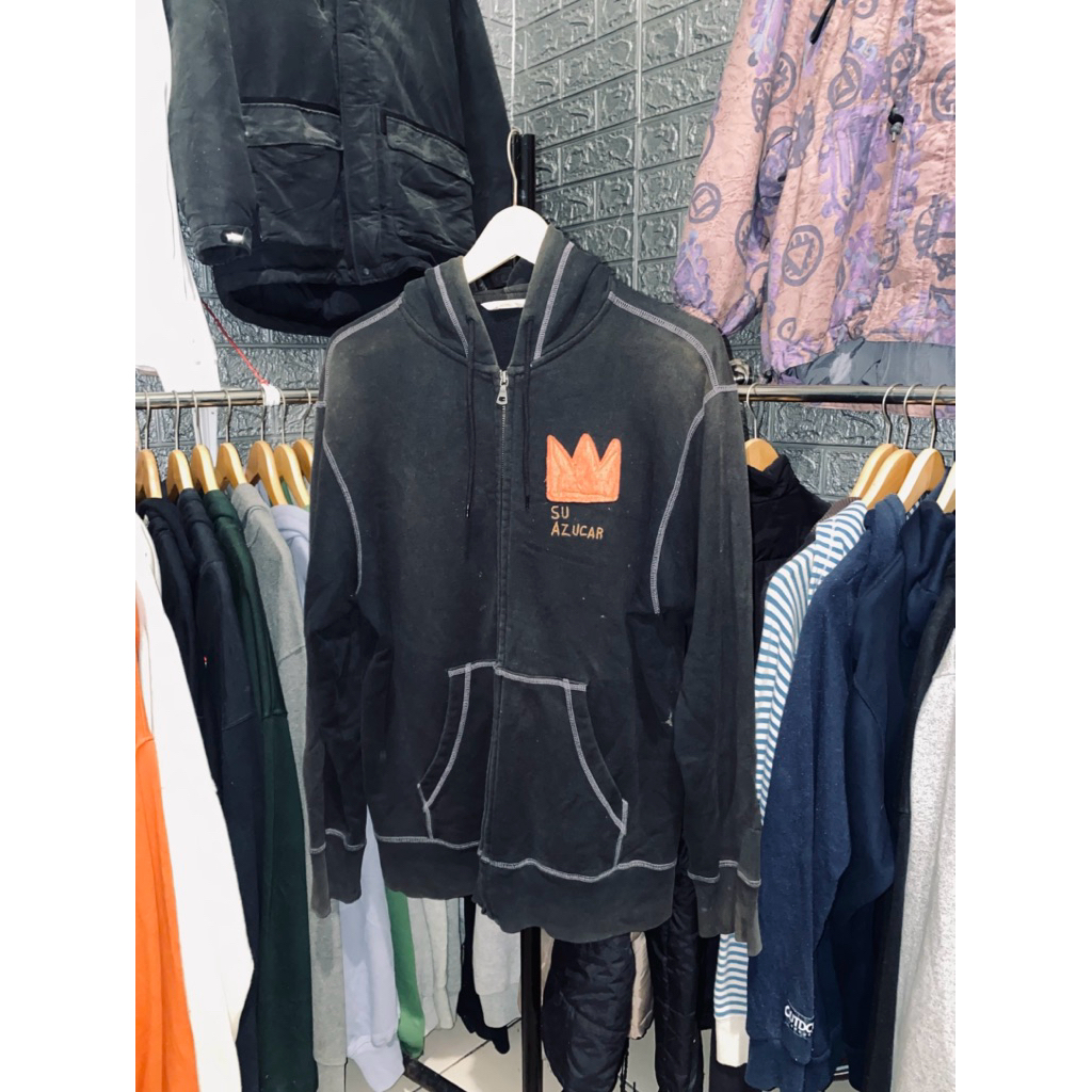 hoodie uniqlo x jmb second
