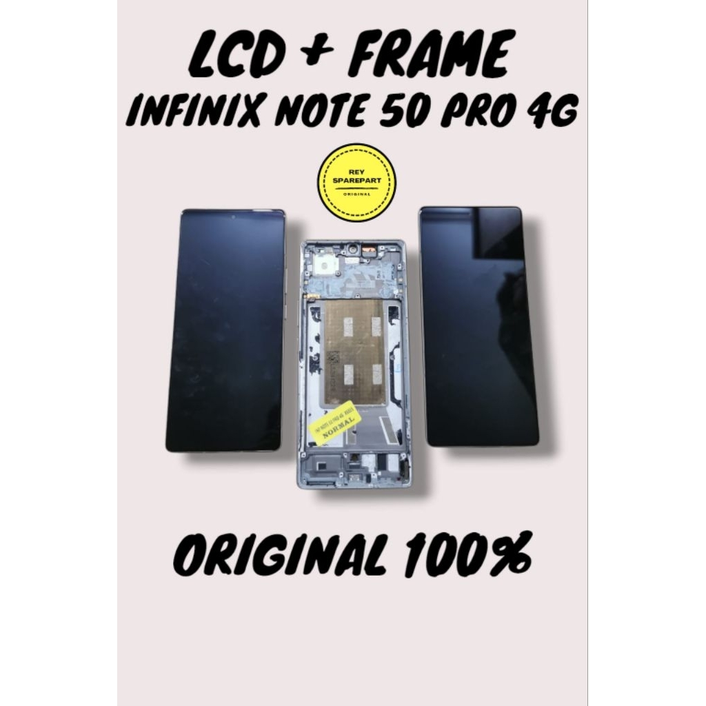 Lcd Plus Frame Infinix Note 50 Pro 4G X6855 Original Copotan