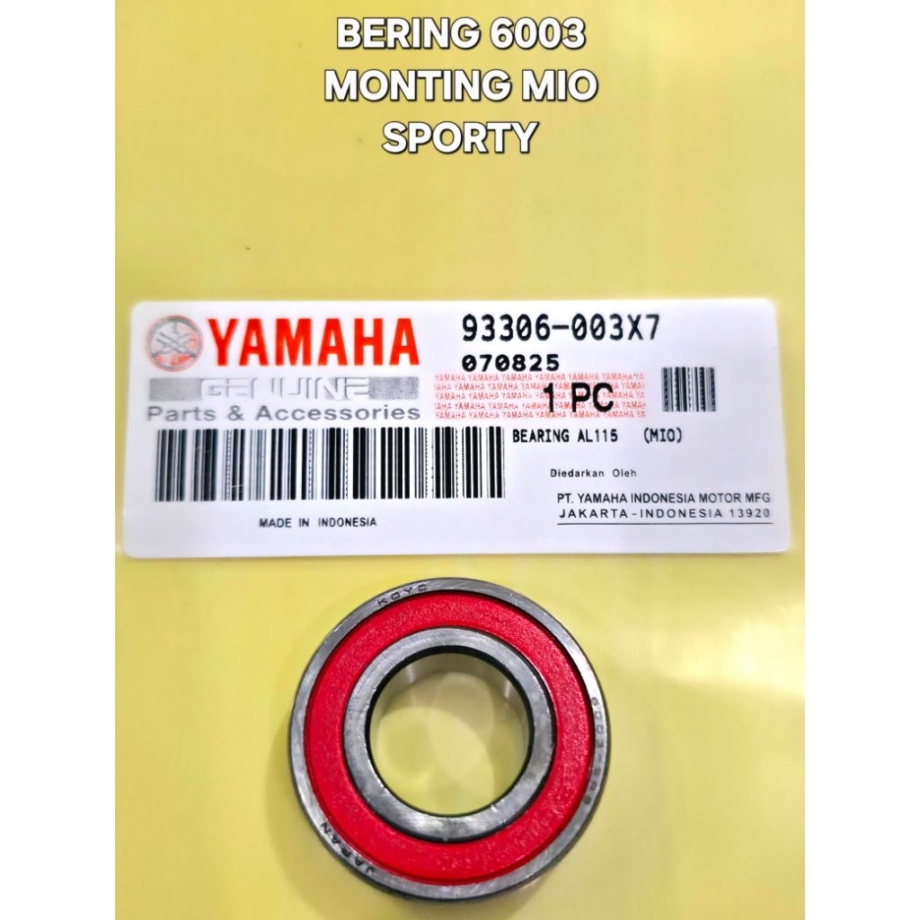 Bearing Monting Mio Sporty Nouvo Z Fino 6003 93306-003X7