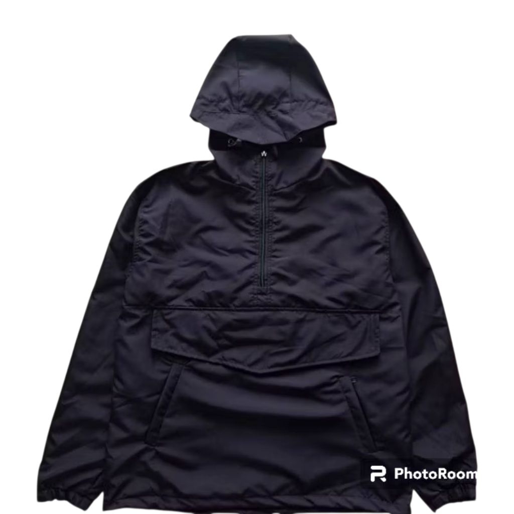 jaket pria wanita/jaket casual/jaket cagoule polos/jaket parasit
